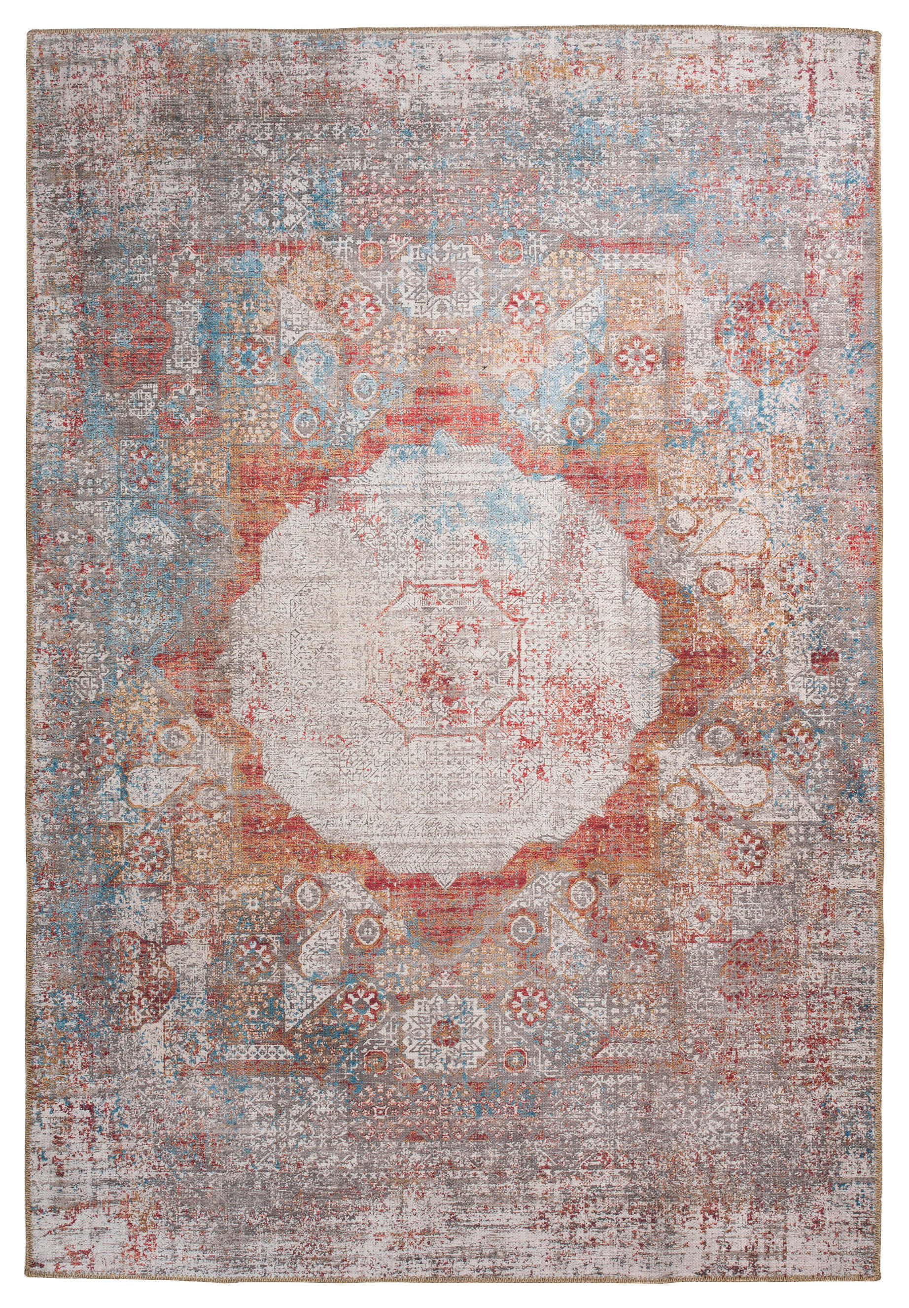 360Living Teppich Faye multicolor B/L: ca. 110x180 cm Faye - multicolor (110,00/180,00cm) - 360Living