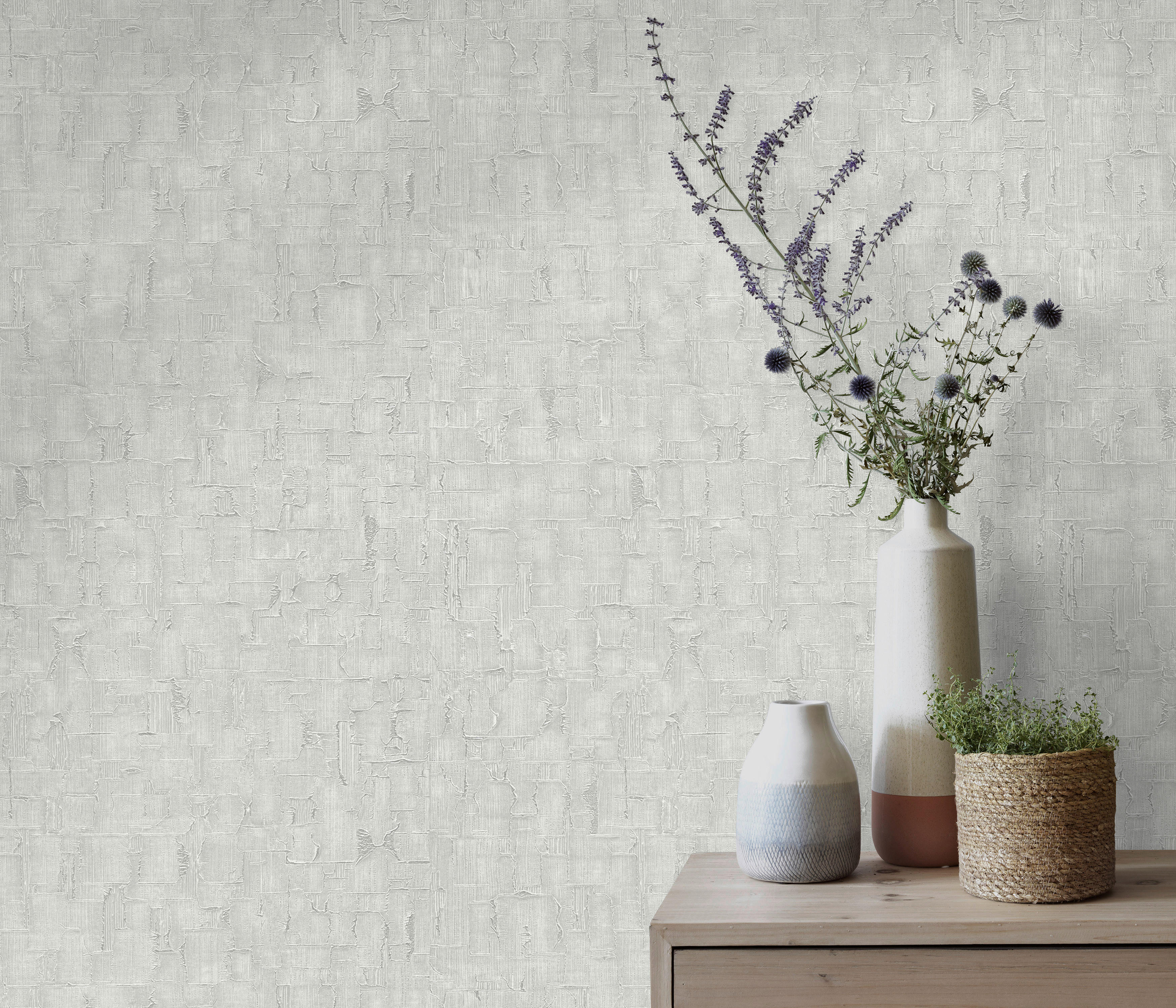 Erismann Vliestapete grau silber B/L: ca. 53x1005 cm Vliestapete_10260-31 - silber/grau (53,00/1005,00cm) - Erismann