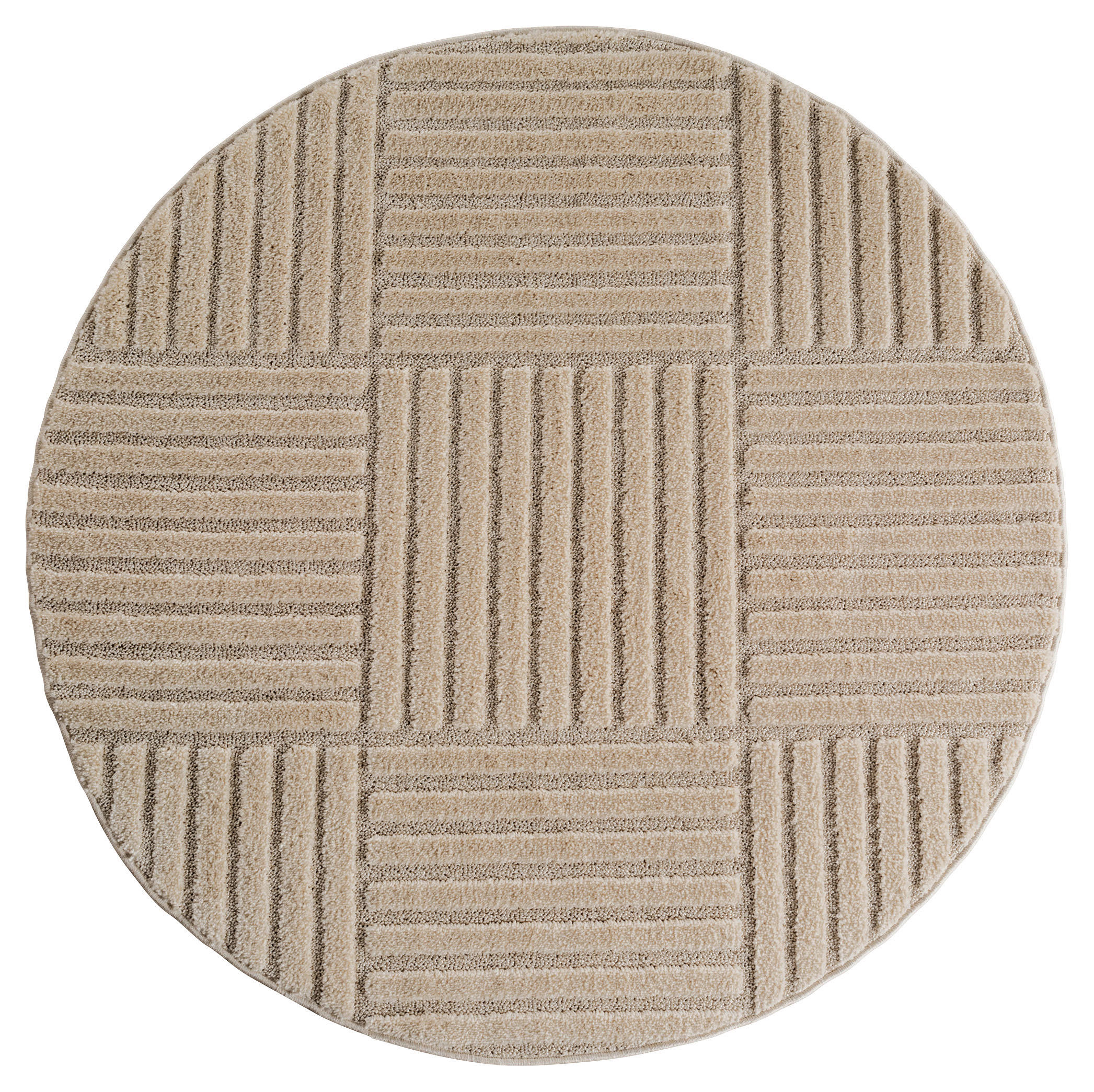 Ayyildiz Kurzflorteppich ART beige B/H/L: ca. 80x0,8x80 cm