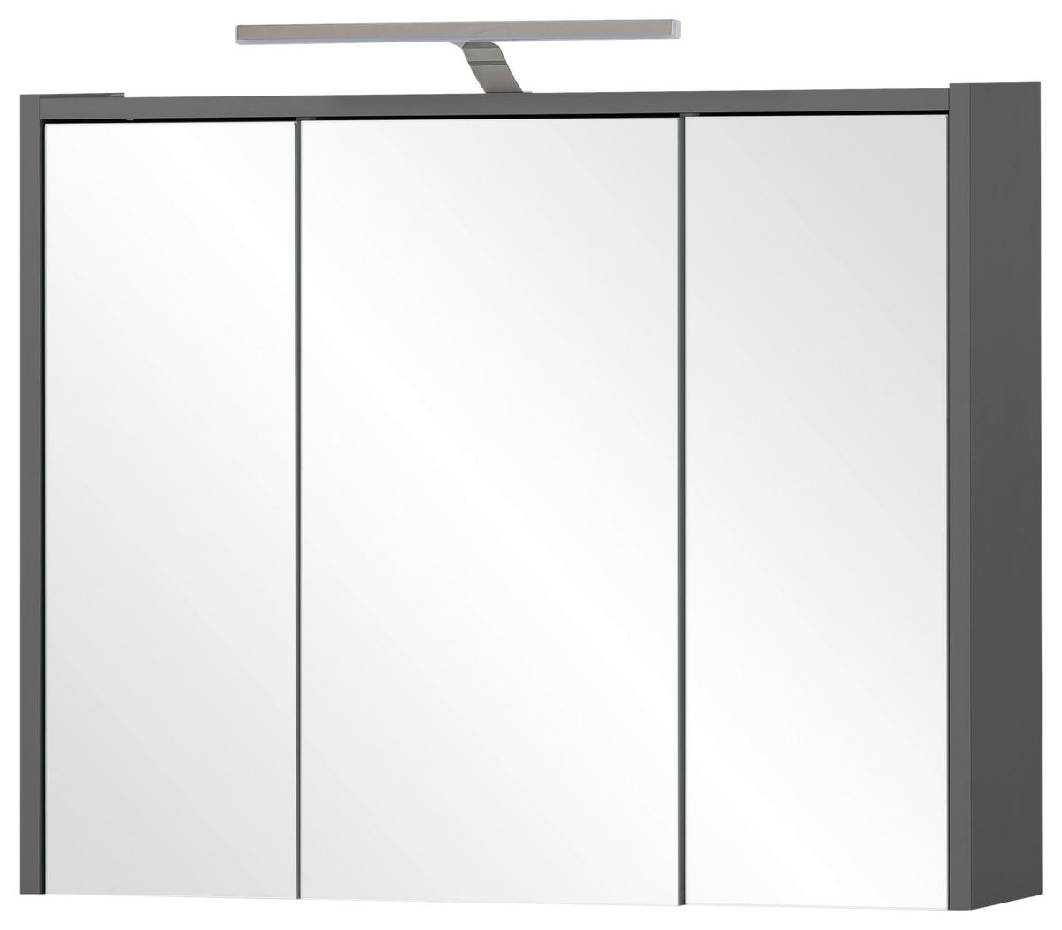 Spiegelschrank Flag anthrazit B/H/T: ca. 74,5x64x16 cm Flag - anthrazit (74,50/64,00/16,00cm) - Möbelpartner