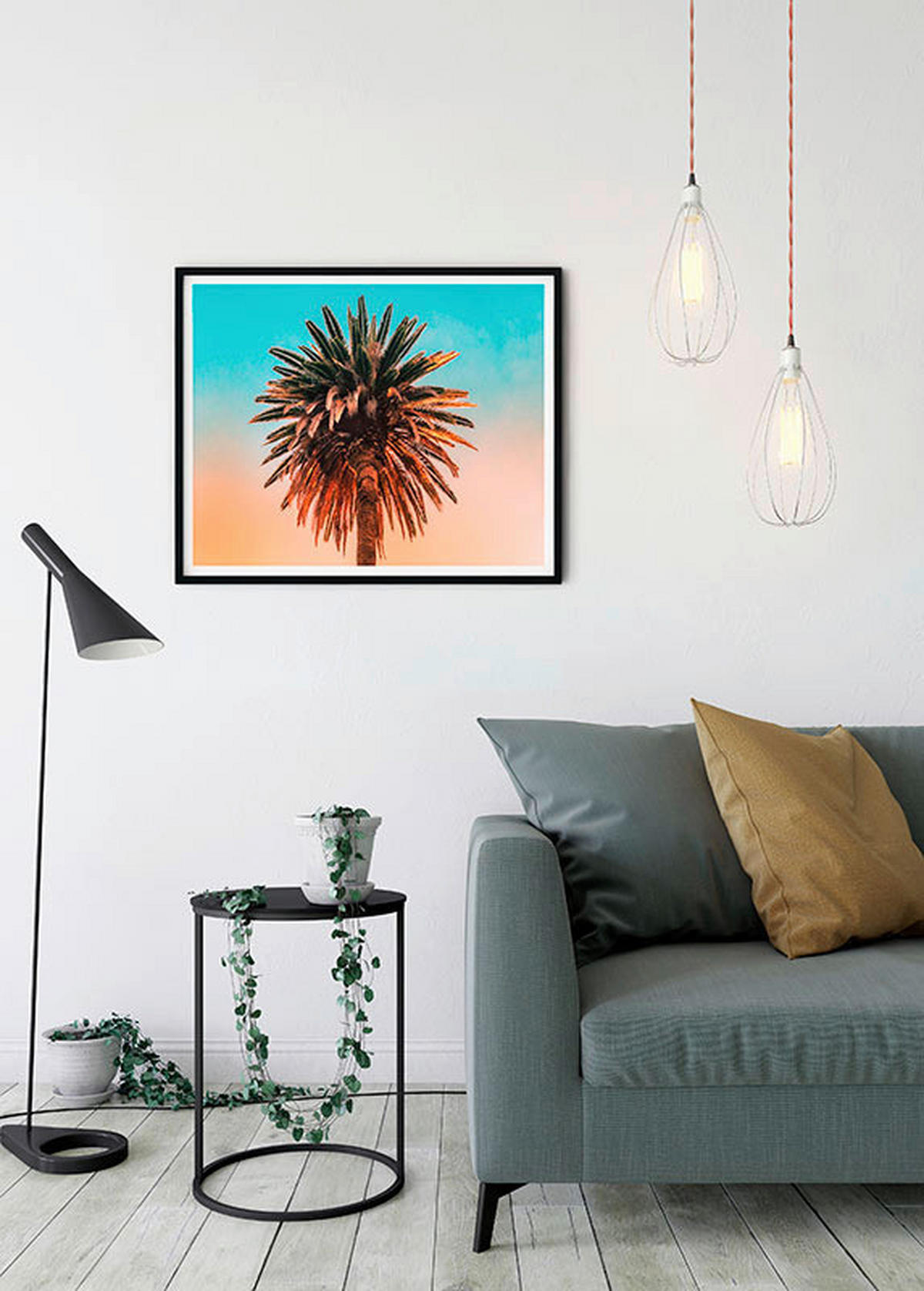 Komar Poster Palm Tree Palmen B/L: ca. 50x40 cm Palm Tree - (50,00/40,00cm) - Komar