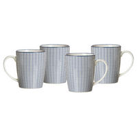 Ritzenhoff & Breker Kaffeebecher-Set Royal Makato blau Porzellan 4 tlg. Royal Makato - blau - Ritzenhoff & Breker