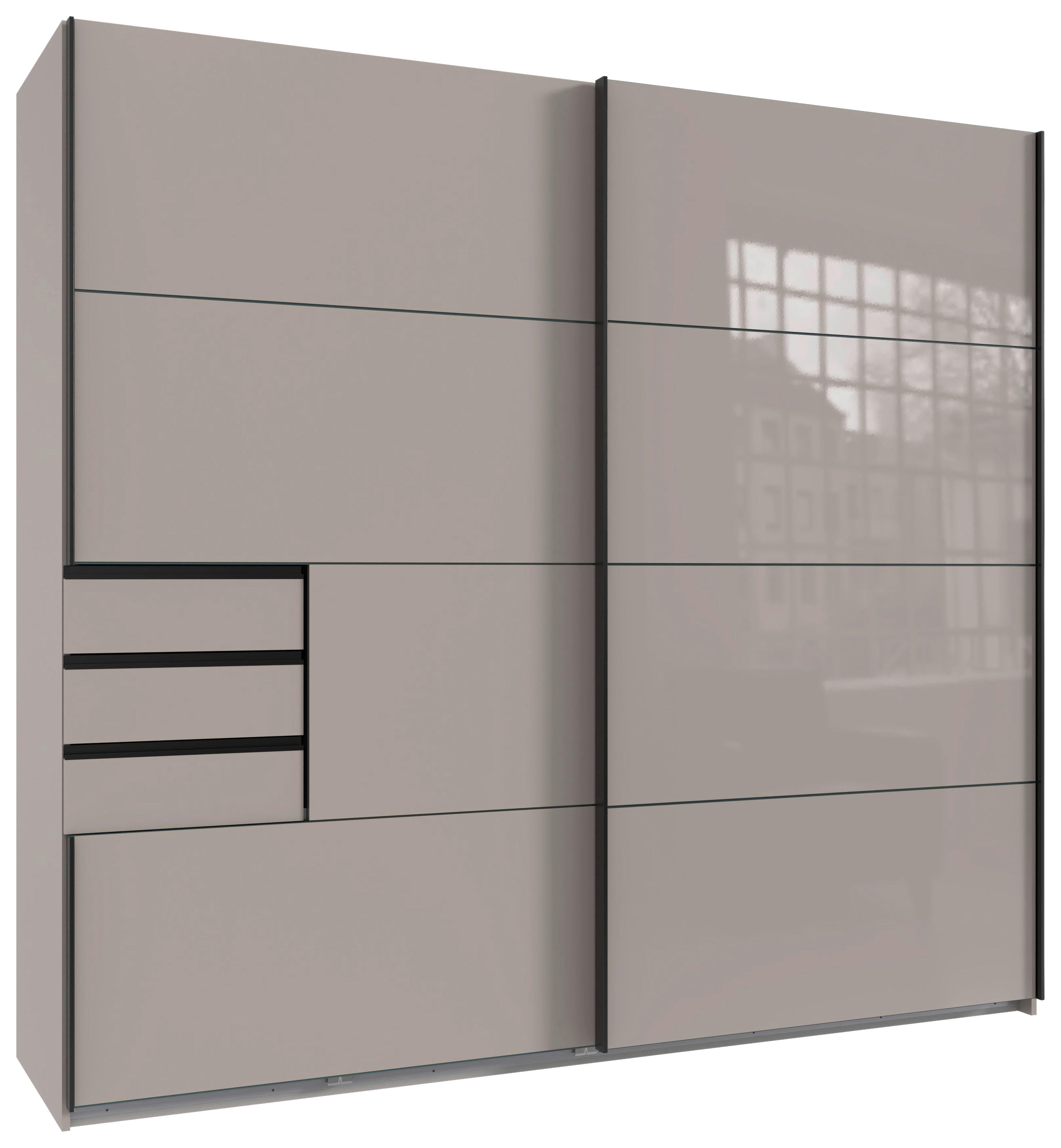 Schwebetürenschrank Saigon Sahara grau B/H/T: ca. 225x208x64 cm Saigon - Sahara/grau (225,00/208,00/64,00cm)