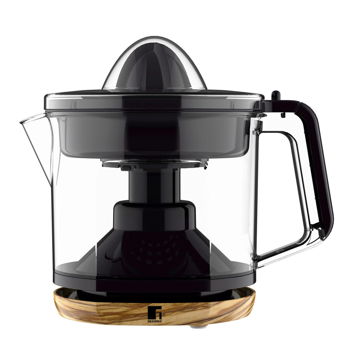 BERGNER Stabmixer schwarz Stahl Kunststoff B/H/L: ca. 18x40,5x20,5 cm COPPER - schwarz (20,50/18,00/40,50cm) - BERGNER