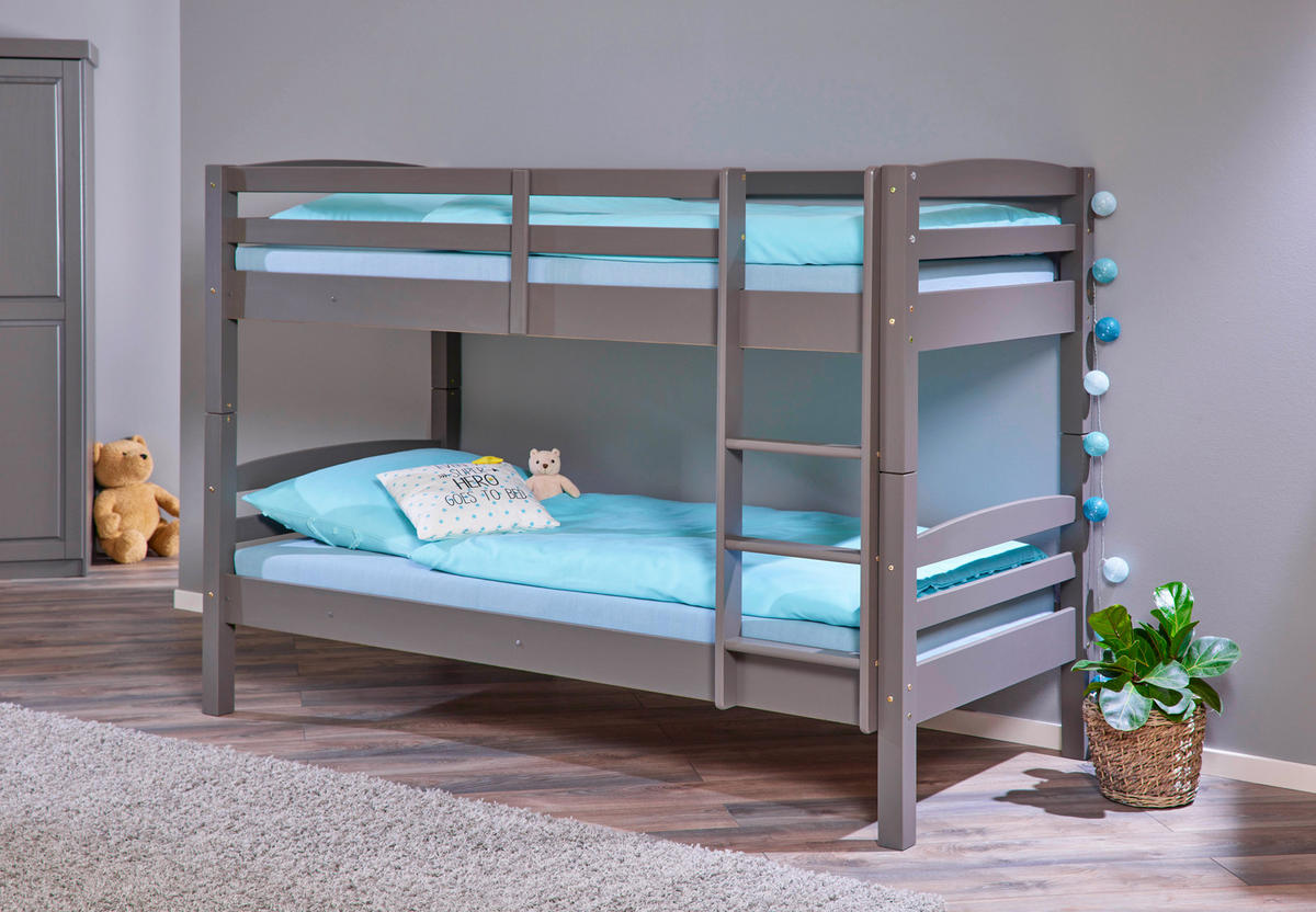 Etagenbett Lavius grau Lavius - grau (212,00/147,00/99,00cm)