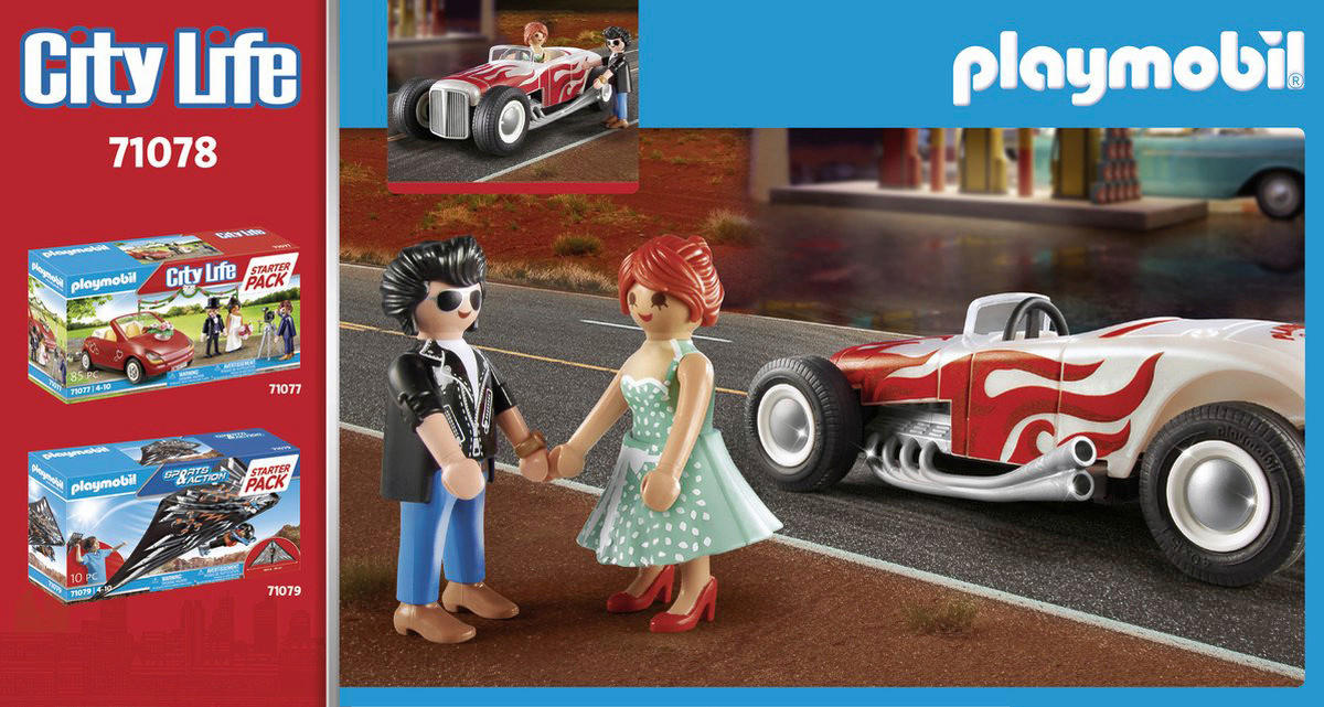 Playmobil City Life Starter Pack Hot Rod 71078 Hot Rod 71078 - bunt - Playmobil