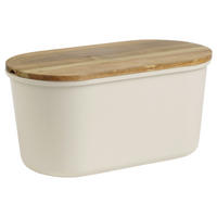 ECHTWERK Brotbox Fresh creme Melamin B/H/L: ca. 21,5x17,2x37 cm Fresh - creme (37,00/21,50/17,20cm) - ECHTWERK