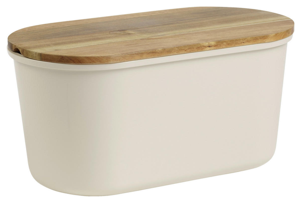 ECHTWERK Brotbox Fresh creme Melamin B/H/L: ca. 21,5x17,2x37 cm Fresh - creme (37,00/21,50/17,20cm) - ECHTWERK