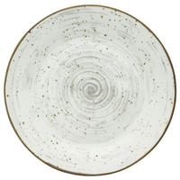 Dessertteller grau Porzellan D: ca. 20 cm Dessertteller_Pur - grau (20,00cm)
