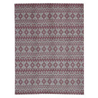 Kayoom Flachgewebeteppich Sunny 210 pink B/L: ca. 80x150 cm Sunny 210 - pink (80,00/150,00cm) - Kayoom