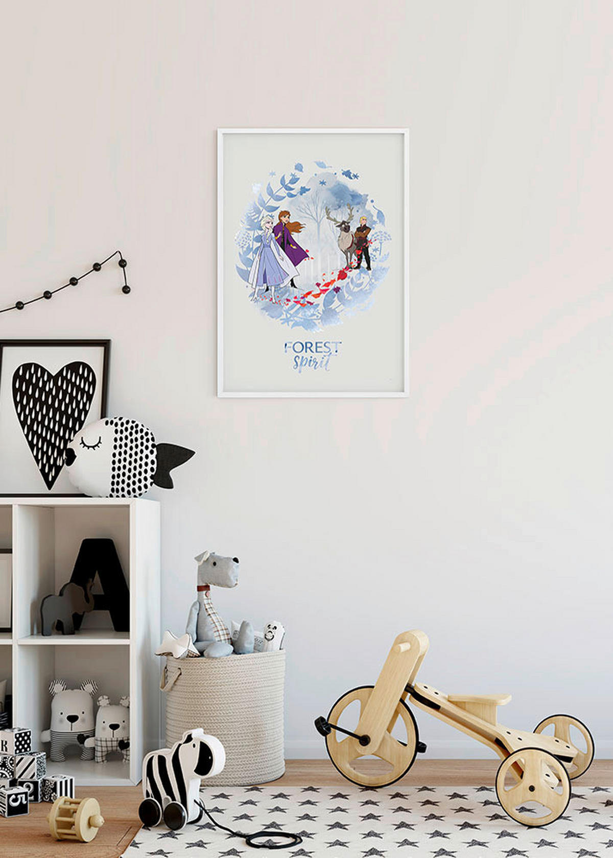 Komar Poster Frozen Spirit Disney B/L: ca. 40x50 cm Frozen Spirit - (40,00/50,00cm) - Komar