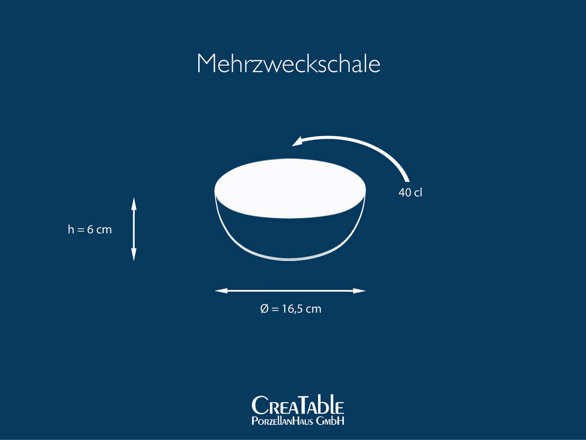 CreaTable Schalen-Set NATURE COLLECTION türkis Steinzeug D: ca. 16,5 cm NATURE COLLECTION - türkis (16,50cm) - CreaTable
