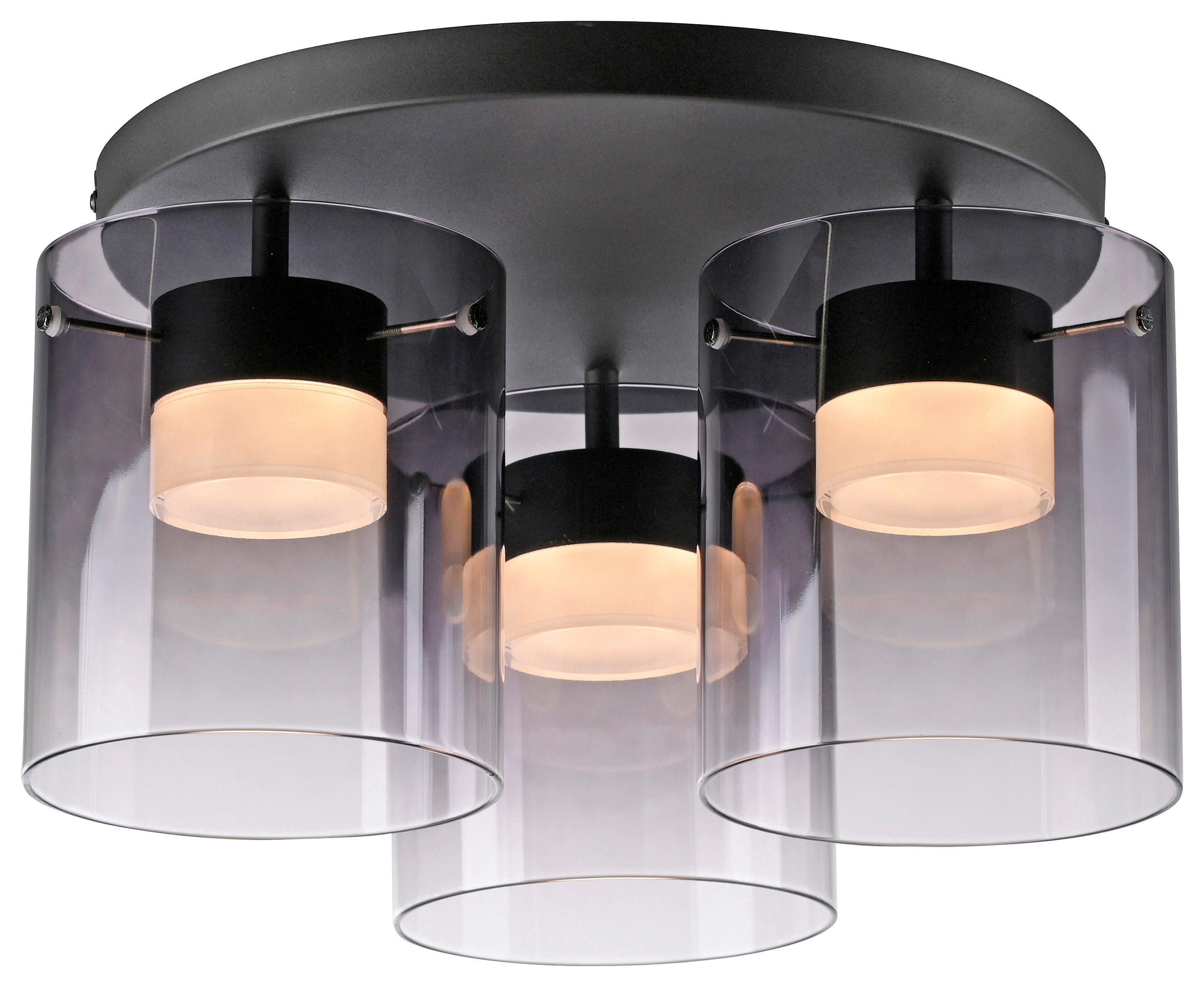 Just Light Deckenleuchte schwarz Deckenleuchte_Elio schwarz - schwarz - Just Light