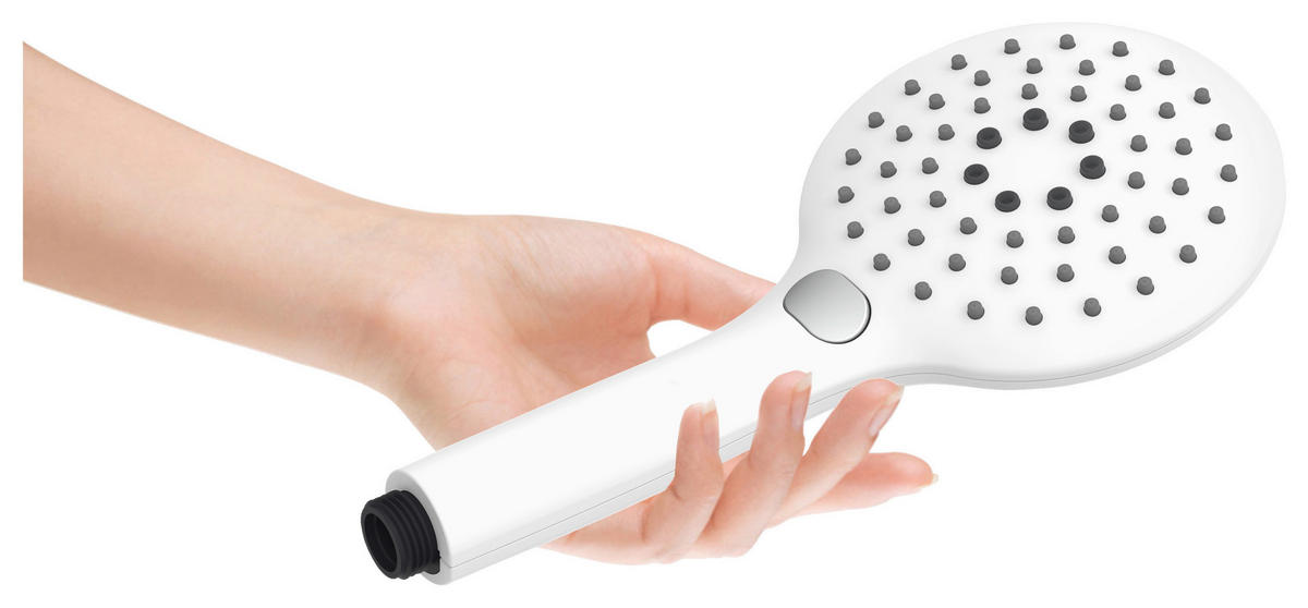 Handbrause weiß D: ca. 12 cm Handbrause_Relax - weiß (12,00cm) - Eisl