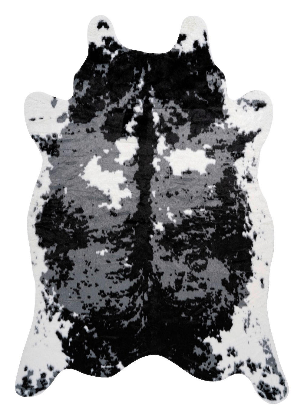 me gusta Kurzflorteppich Desert 225 weiß B/H/L: ca. 160x1,9x230 cm Desert 225 - weiß/schwarz (230,00/160,00/1,90cm) - me gusta