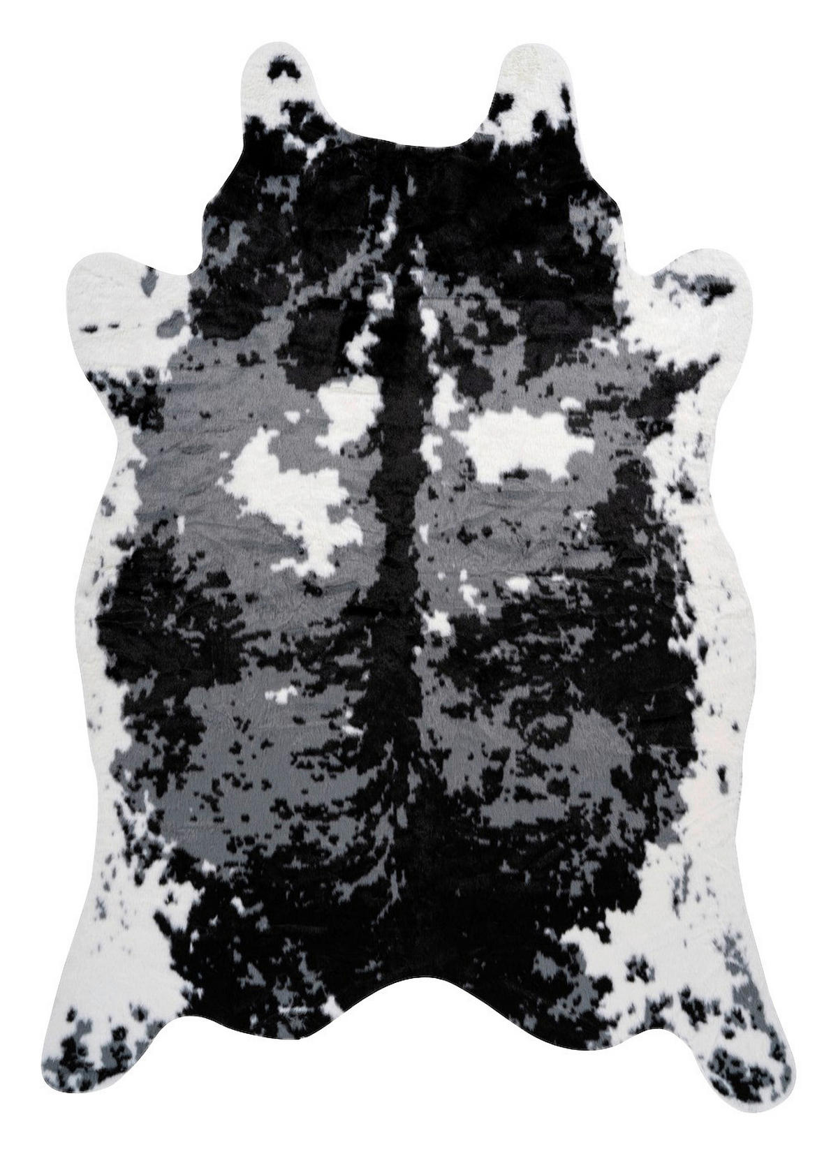 me gusta Kurzflorteppich Desert 225 weiß B/H/L: ca. 160x1,9x230 cm Desert 225 - weiß/schwarz (230,00/160,00/1,90cm) - me gusta