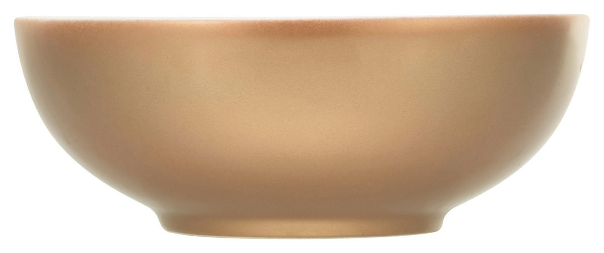 CreaTable Müslischalenset Golden Days gold Steinzeug Golden Days - gold/weiß - CreaTable