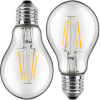 Blulaxa Leuchtmittel 48451 E27 LED-Tropfenlampe_2erPack_E27 - klar (6,00cm) - Blulaxa