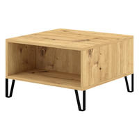 Couchtisch BILBAO Eiche Artisan Nachbildung B/H/T: ca. 60x37x60 cm BILBAO - Eiche (60,00/37,00/60,00cm) - WIPMEB