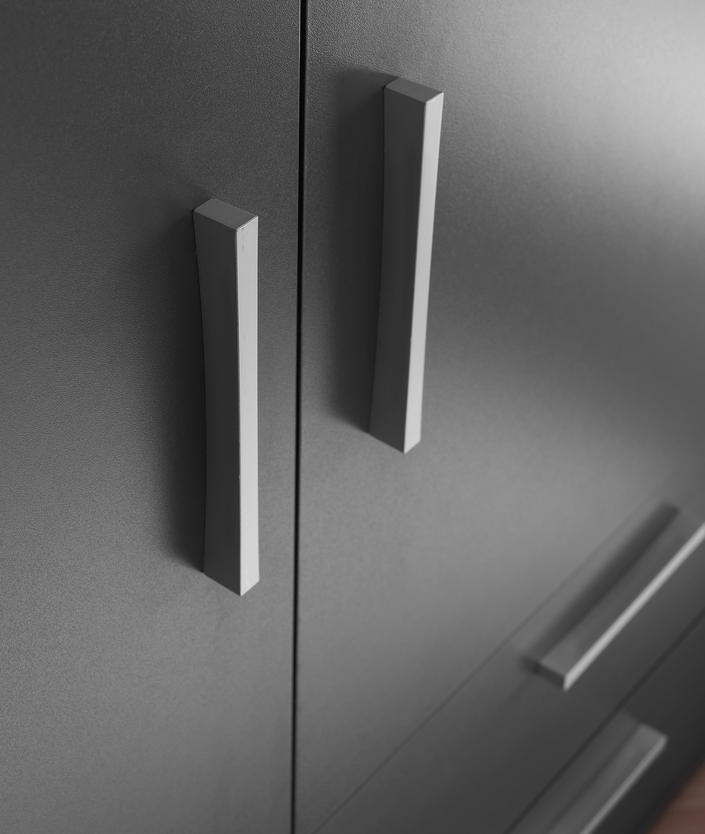 Thumbnail - Kombikommode Adeline Graphit B/H/T: ca. 120x140x38 cm