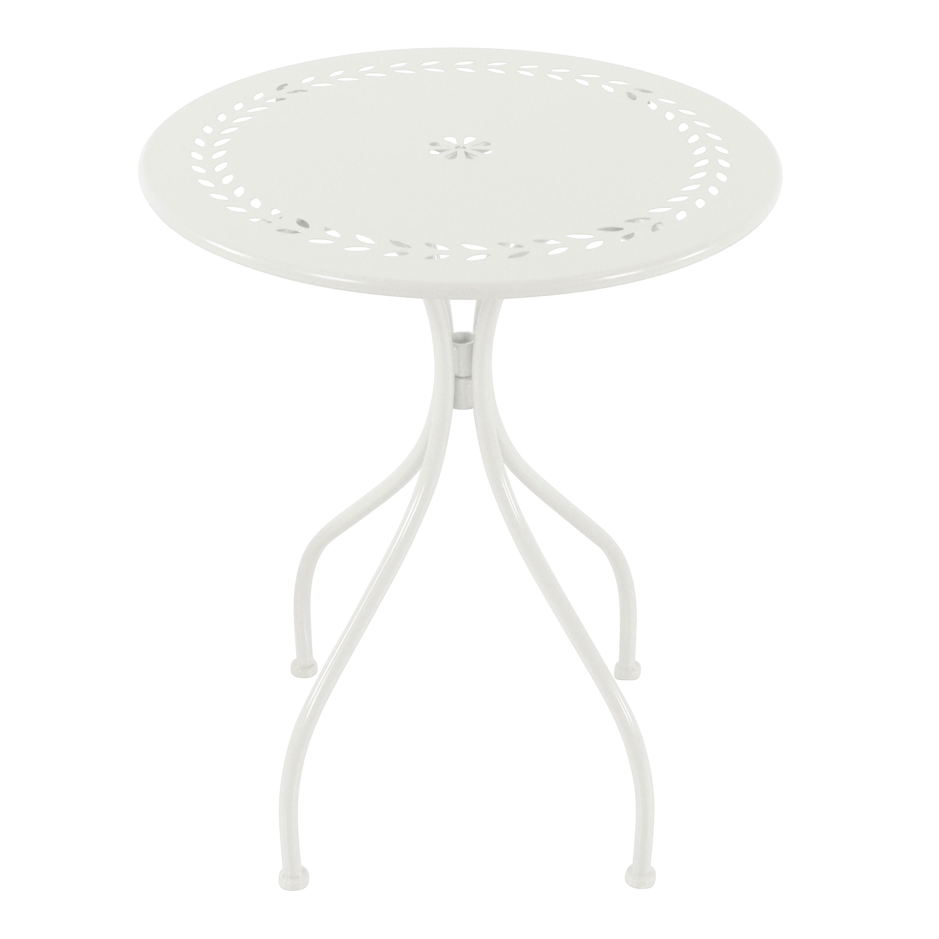 Thumbnail - AXI Outdoor Living Bistroset Marilo weiß Metall B/H/L: ca. 60x92x60 cm