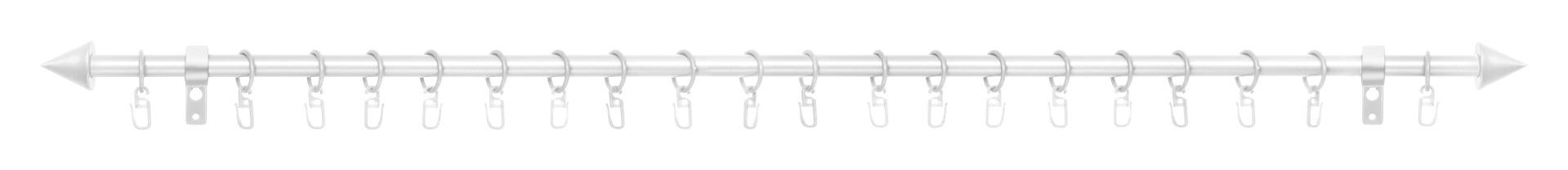 Gardinenstange Kegel Kegel - silber (0,16cm)