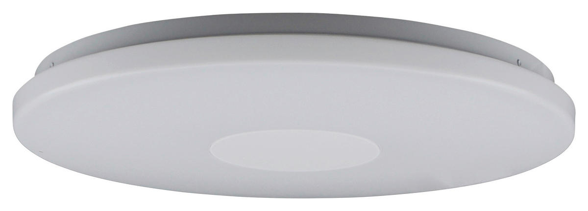 Näve Leuchten LED-Deckenleuchte weiß Kunststoff Metall B/H/T/D: ca. 60x6x60x60 cm PERTH - weiß (60,00/6,00/60,00cm) - Näve Leuchten