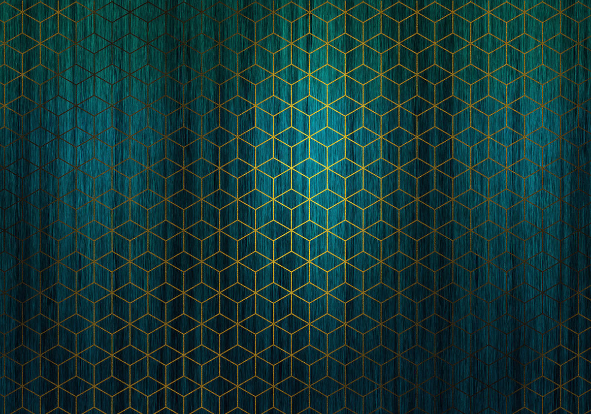 Komar Fototapete Mystique Vert B/L: ca. 400x280 cm Mystique Vert - (400,00/280,00cm) - Komar