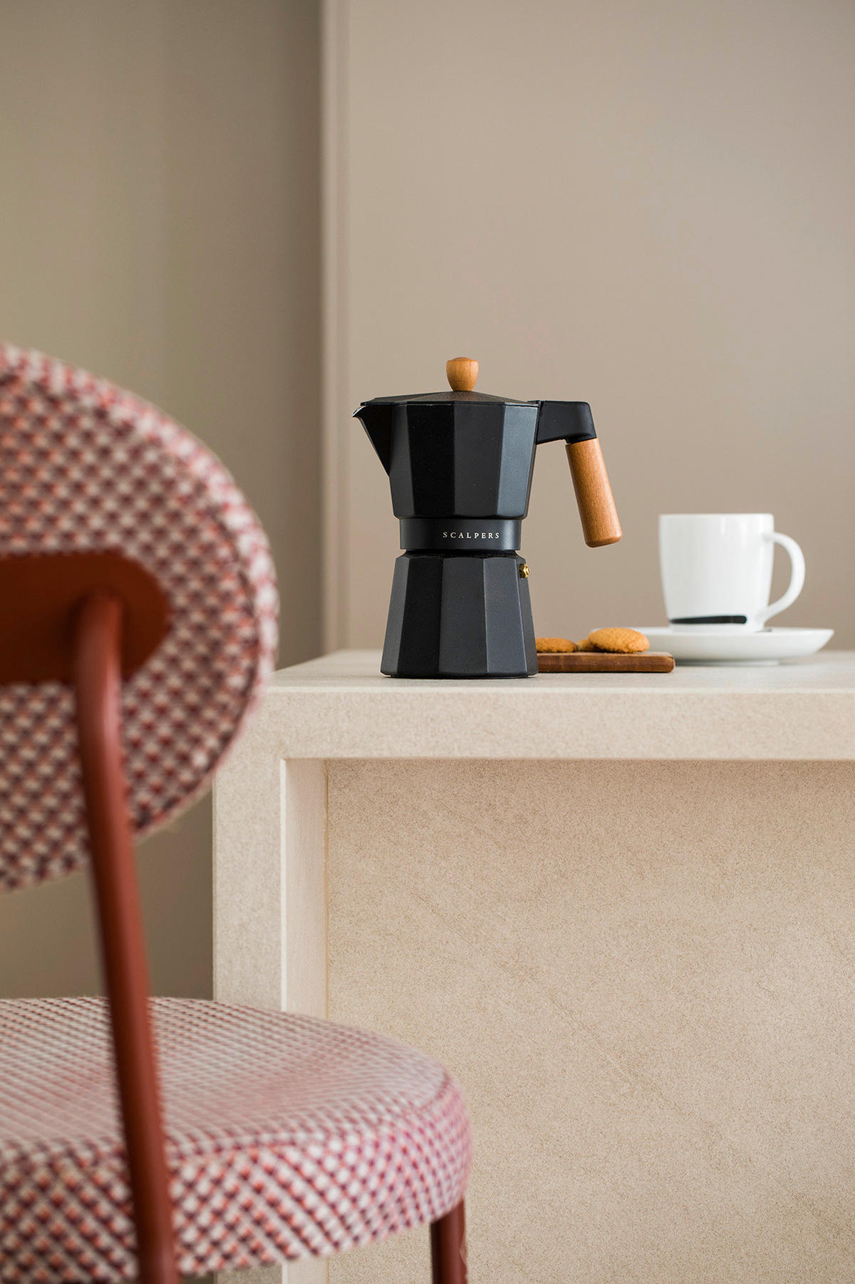SCALPERS HOME Kaffemaschine schwarz Aluminium B/H/T: ca. 17x20,5x10 cm 365 - schwarz (17,00/20,50/10,00cm) - SCALPERS HOME