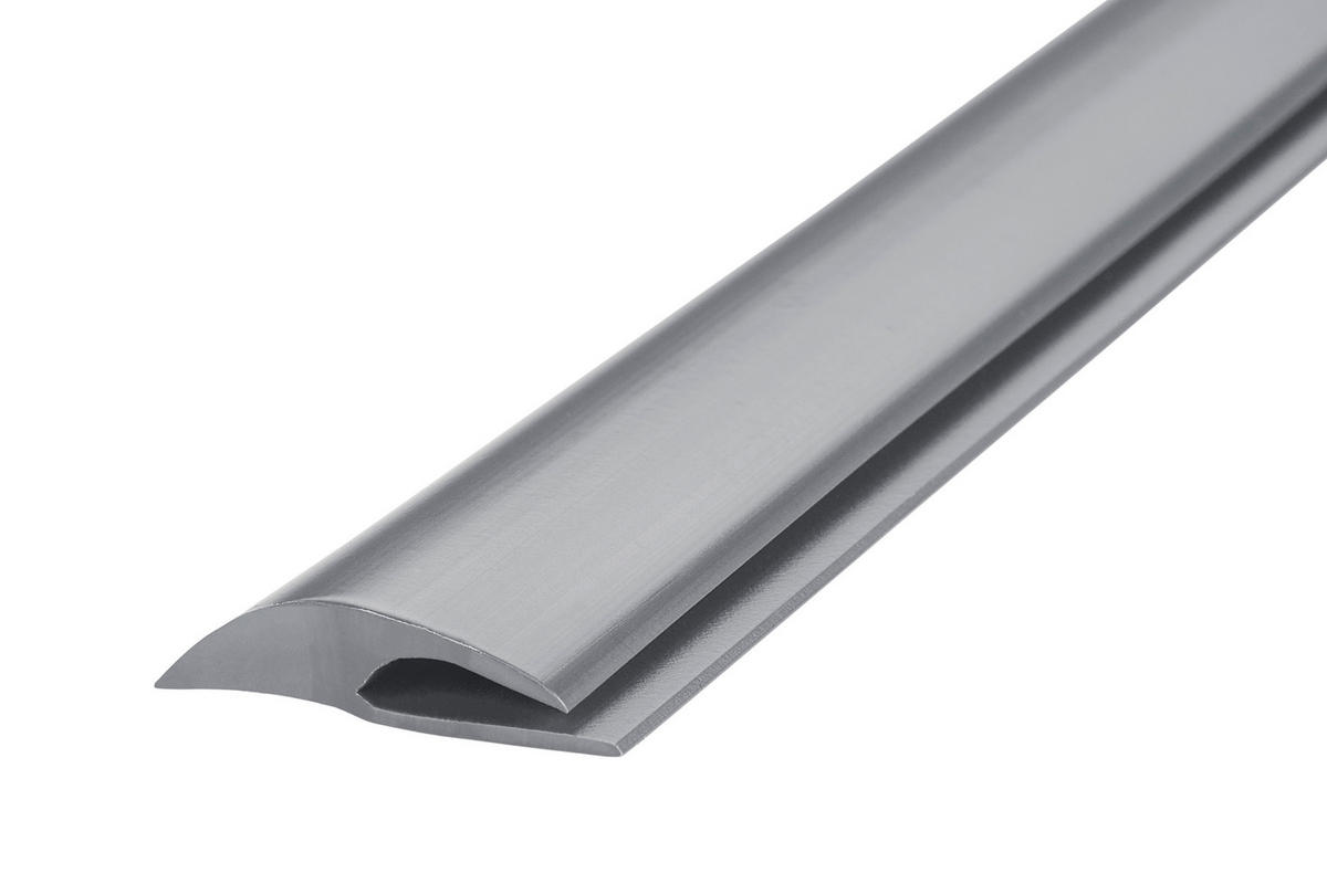 Einschubprofil grau B/L: ca. 3,2x100 cm pro Stück Einschubprofil 32x1000 Weich-PVC es - grau (3,20/100,00cm)