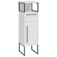 Midischrank Limone weiß B/H/T: ca. 30,4x112,6x33,1 cm Limone - weiß (30,40/112,60/33,10cm) - Möbelpartner