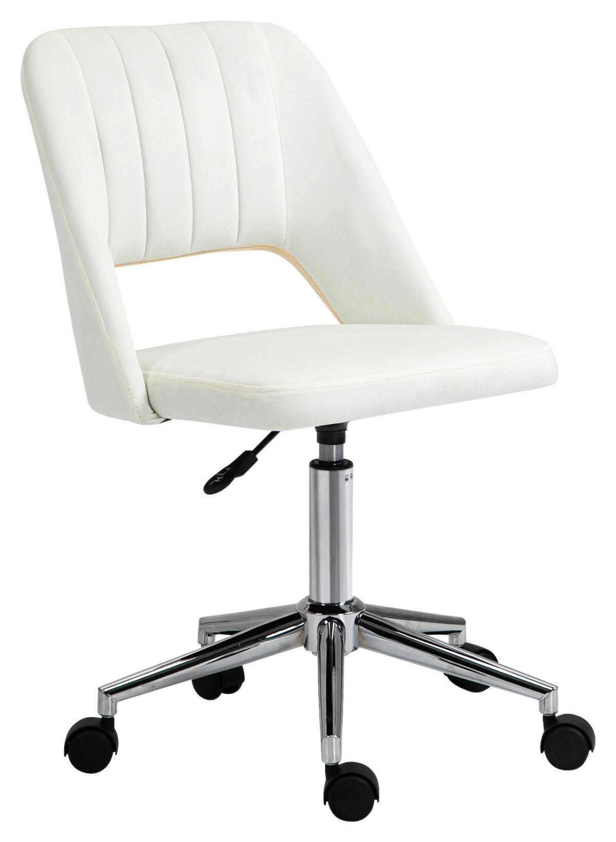 Drehstuhl 921-481V80CW beige 921-481V80CW - beige (49,00/79,00/54,00cm) - Vinsetto