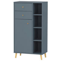 Midischrank Bjarne Fjordblau B/H/T: ca. 60,2x113,4x33 cm Bjarne - Fjordblau (60,20/113,40/33,00cm) - Möbelpartner