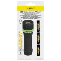 Heitech Taschenlampe 04002721 schwarz LED-Taschenlampe_Focus_Heitech - schwarz (3,60cm) - Heitech