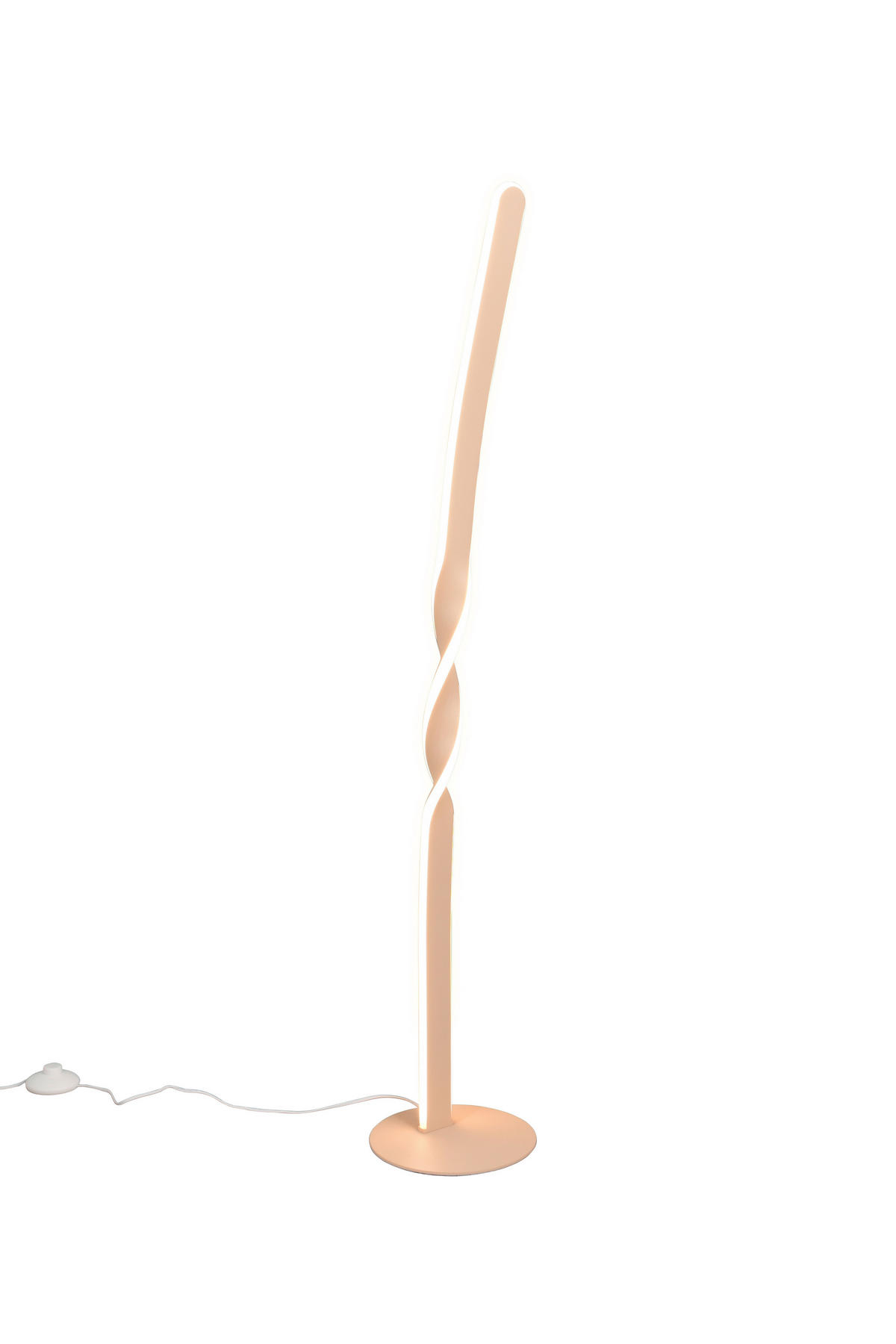 Reality LED Stehlampe Ginko sand Metall B/H/T: ca. 2x11x21,5 cm 1 Brennstellen Ginko - sand (2,00/11,00/21,50cm) - Reality