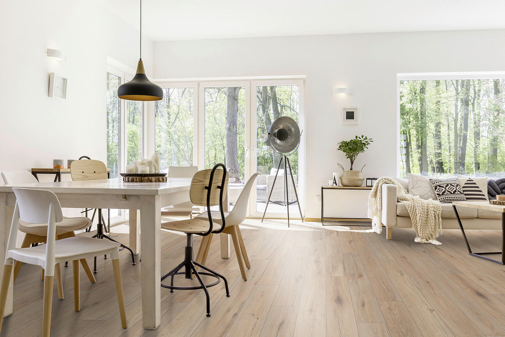 Click-Vinylboden NEO 2.0 ca. 2,454 m² im Paket  B/L: ca. 17,3x129 cm pro Paket NEO 2.0 ca. 2,454 m² im Paket - braun (17,30/129,00cm)