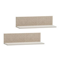 Regal Endo 2er-Set creme Eiche Nachbildung B/H/T: ca. 60x15,7x17,3 cm Endo 2er-Set - Eiche/creme (60,00/15,70/17,30cm) - Möbelpartner