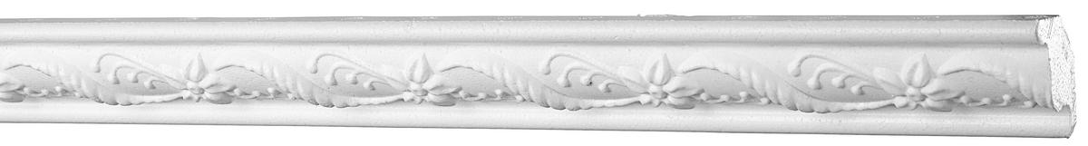 Zierprofil weiß B/H/L: ca. 1,5x2,5x200 cm Zierprofil_G22 - weiß (200,00/1,50/2,50cm)