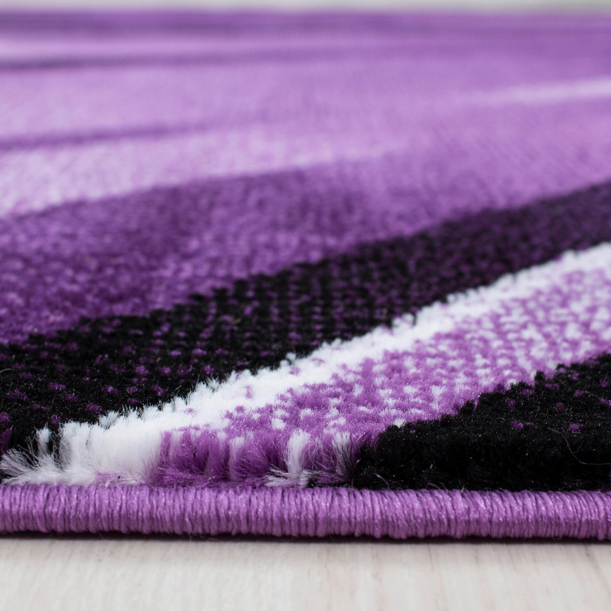Ayyildiz Teppich PARMA violett B/L: ca. 140x200 cm PARMA - violett (140,00/200,00cm) - Ayyildiz