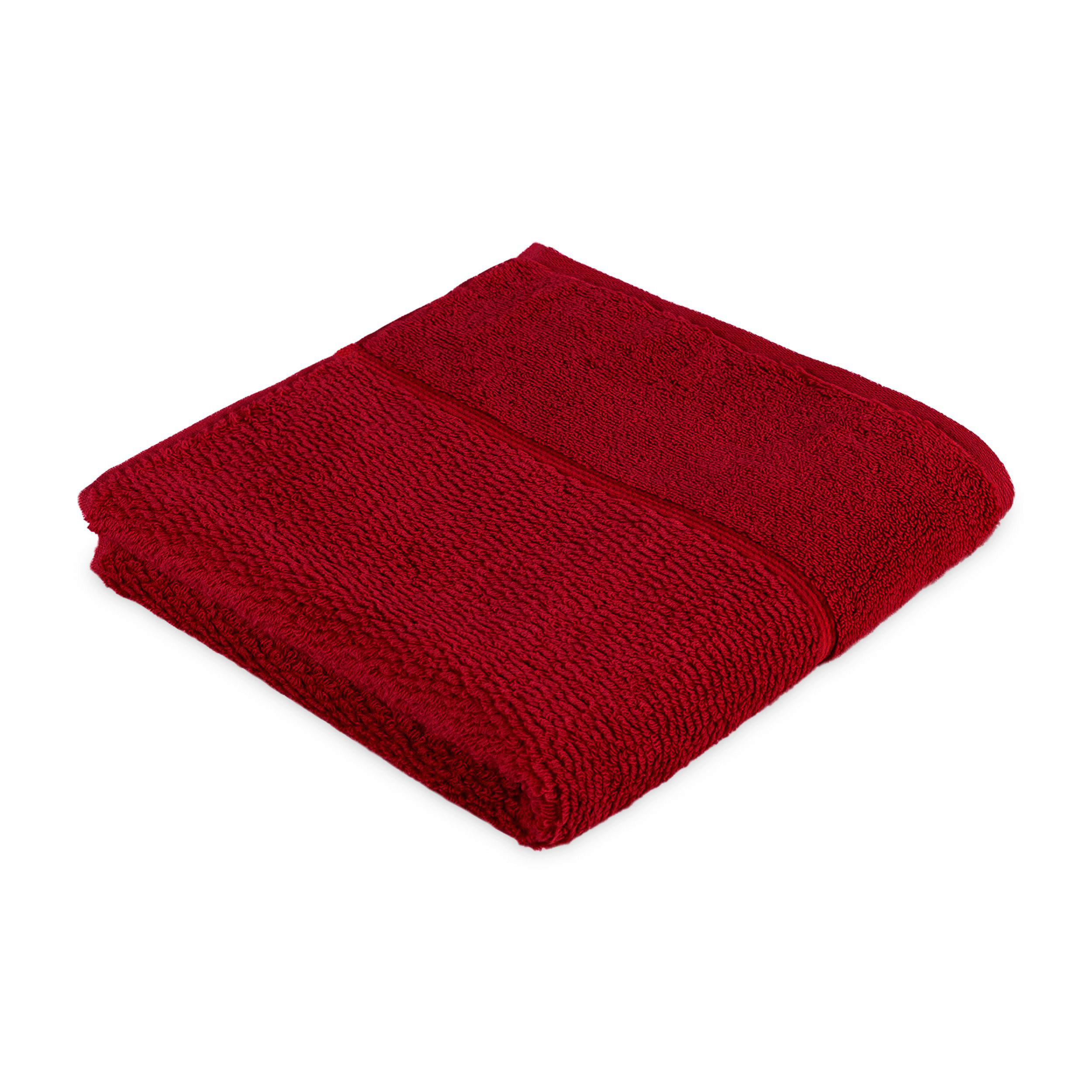 Handtuch Pearl ruby Baumwolle B/L: ca. 50x100 cm Pearl - ruby (50,00/100,00cm) - frottana