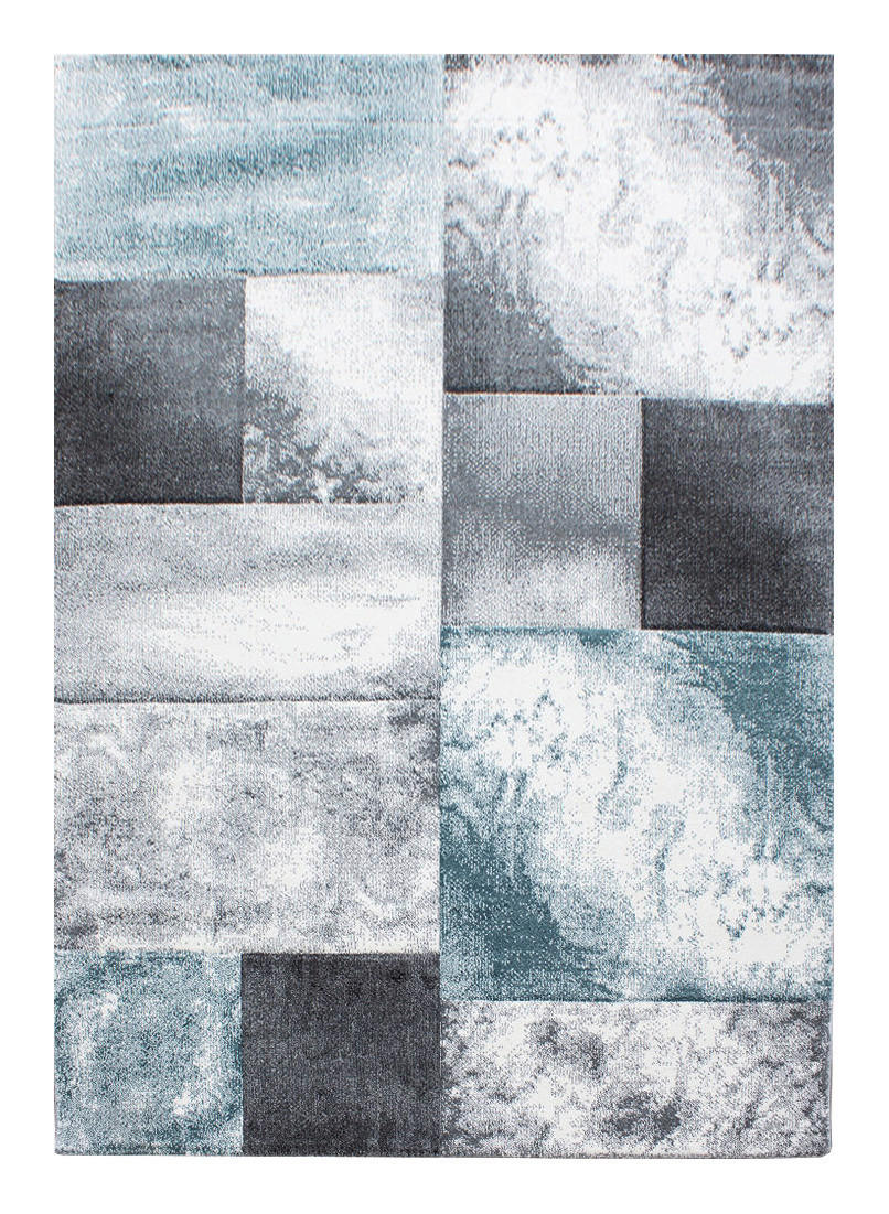 Ayyildiz Teppich HAWAII blau B/L: ca. 120x170 cm HAWAII - blau (120,00/170,00cm) - Ayyildiz