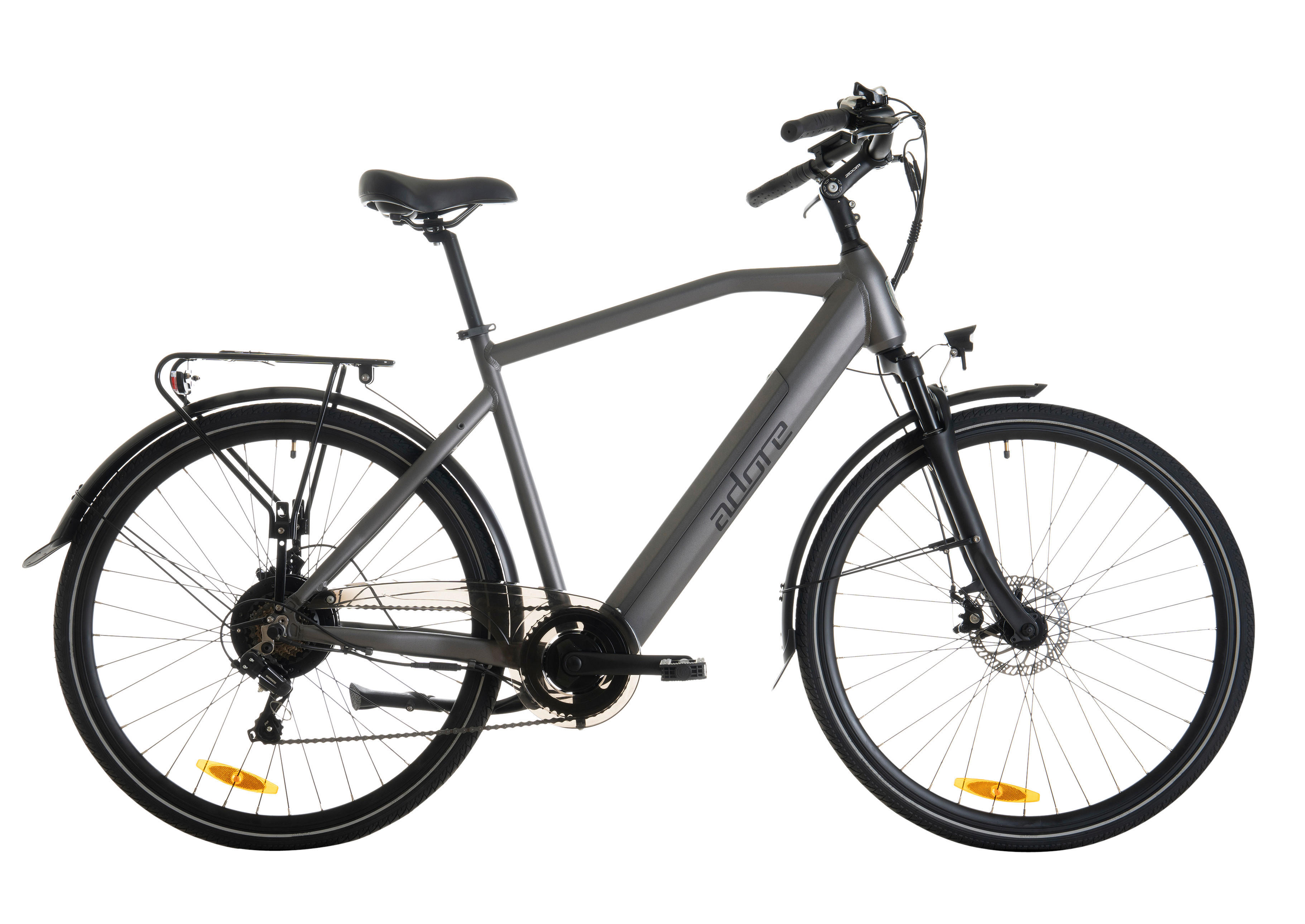 Adore E-Bike CV-190 CV-190 28 Zoll Rahmenhöhe 53 cm 7 Gänge anthrazit anthrazit ca. 250 W ca. 28 Zoll CV-190 - anthrazit - Adore