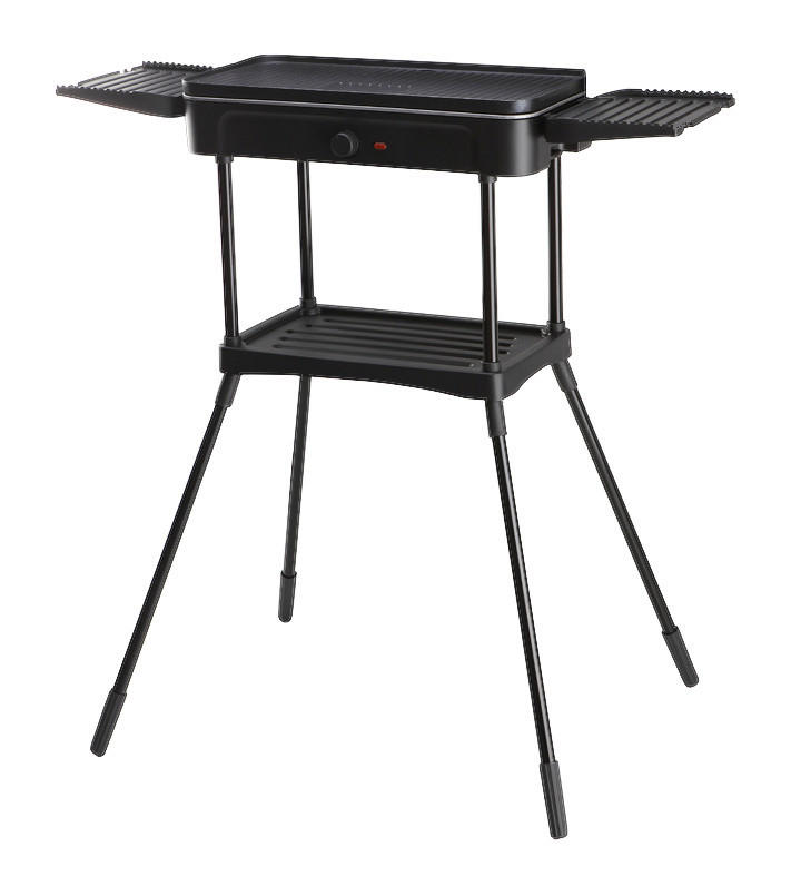 WKM Grill SBG-2200.1 schwarz Kunststoff Metall B/H/L: ca. 27x97x87 cm Barbecue-Tisch-/Standgrill SBG-2200 - schwarz (87,00/27,00/97,00cm) - WKM