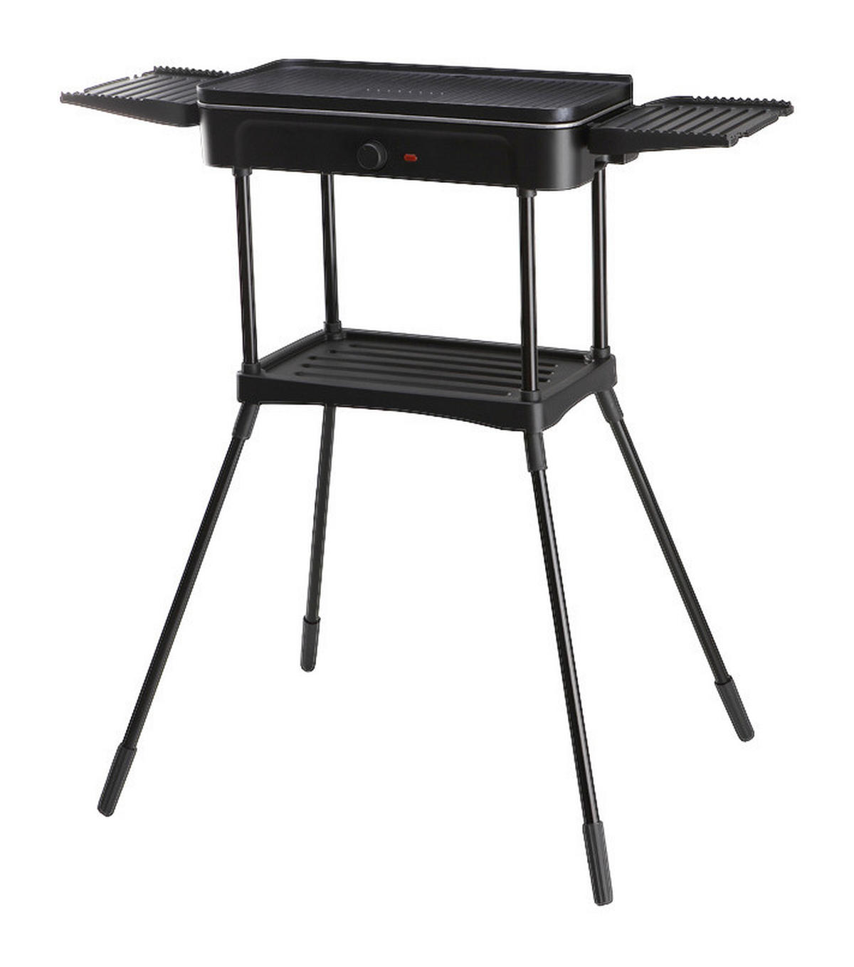 WKM Grill SBG-2200.1 schwarz Kunststoff Metall B/H/L: ca. 27x97x87 cm Barbecue-Tisch-/Standgrill SBG-2200 - schwarz (87,00/27,00/97,00cm) - WKM
