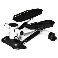 HOMCOM Fitness-Zubehör schwarz Polypropylen B/H/L: ca. 34x48x21 cm Mini_Stepper - weiß/schwarz (21,00/34,00/48,00cm) - HOMCOM