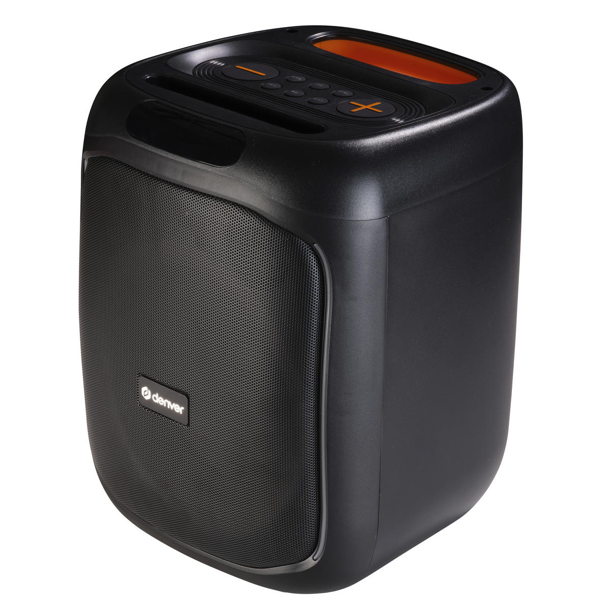 Denver Bluetooth-Party-LautsprecherBTM-165 BPS-165 schwarz B/H/T: ca. 28,5x37,5x27,5 cm BTM-165 - schwarz (28,50/37,50/27,50cm) - Denver