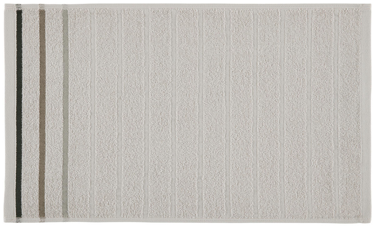 oh cosy Gästetuch Marta Marta - hellgrau (30,00/50,00cm) - oh cosy