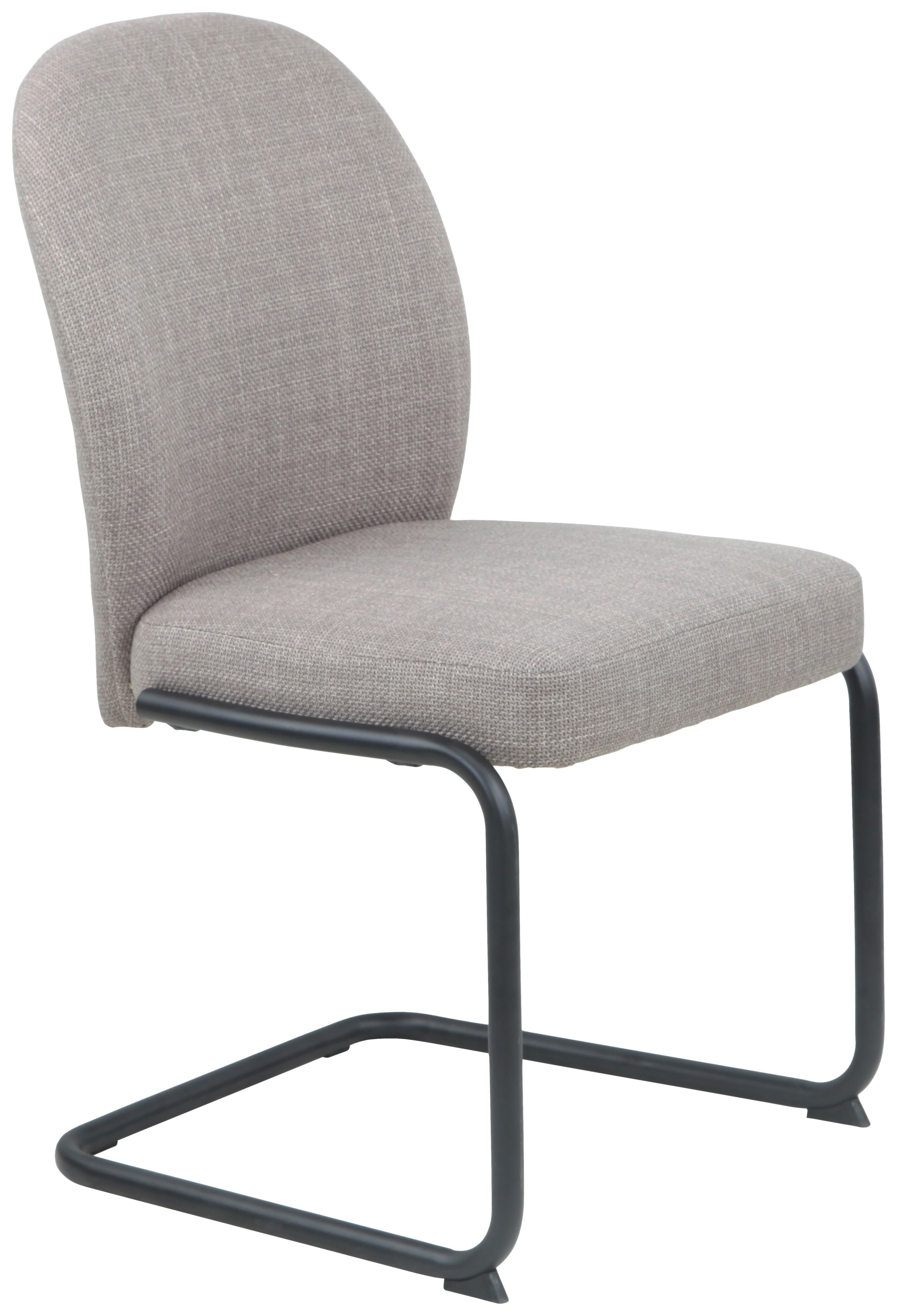 Schwingstuhl Karen II, 2er-Set schlamm Metall Webstoff B/H/T: ca. 53x90x62 cm Karen II, 2er-Set - schlamm (53,00/90,00/62,00cm) - Hela