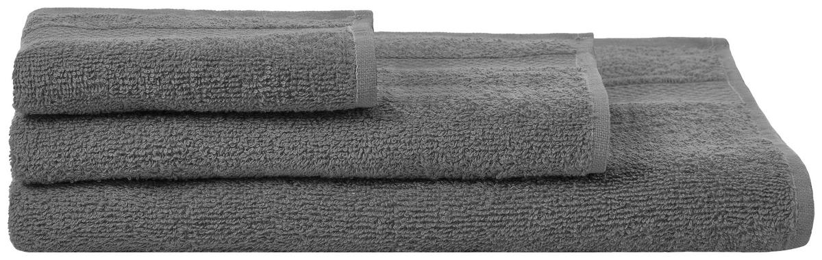 POCOline Duschtuch Lia Lia - anthrazit (65,00/130,00cm) - POCOline