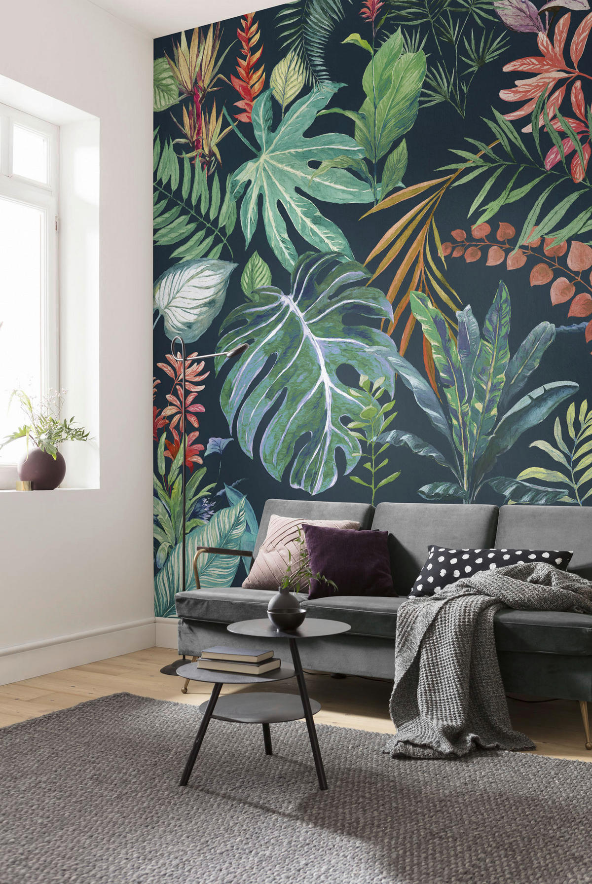 Komar Fototapete Colourful Leaves B/L: ca. 200x250 cm Colourful Leaves - (200,00/250,00cm) - Komar